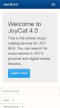 Mobile Screenshot of joycat.joy.org.au